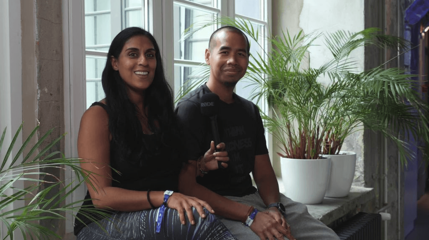 Dee Allan and Zak Johari
