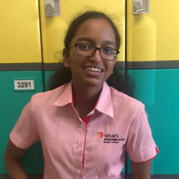 Student of Taylor's International School